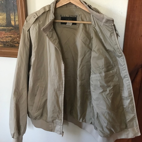 Vintage Members Only Jacket- Tan - XL 80s 90s 🕺🏻 - Picture 4 of 5